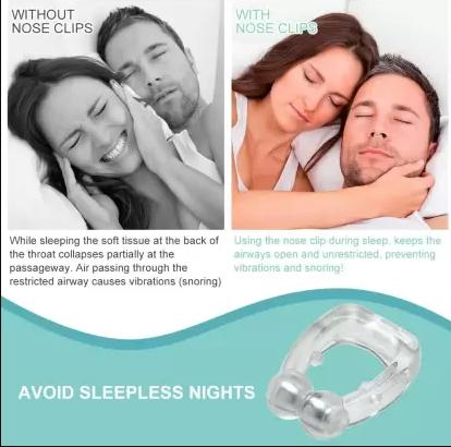 The Tranquility Clip: Silent Sleep Enhancer