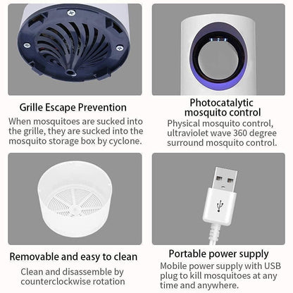 The Aura Defender : LED Insects Killer Lamp