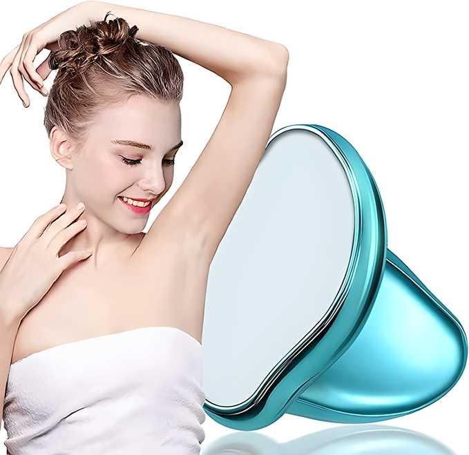 Hair Eraser Stone, Painless Magic Crystal Hair Remover for Women Men